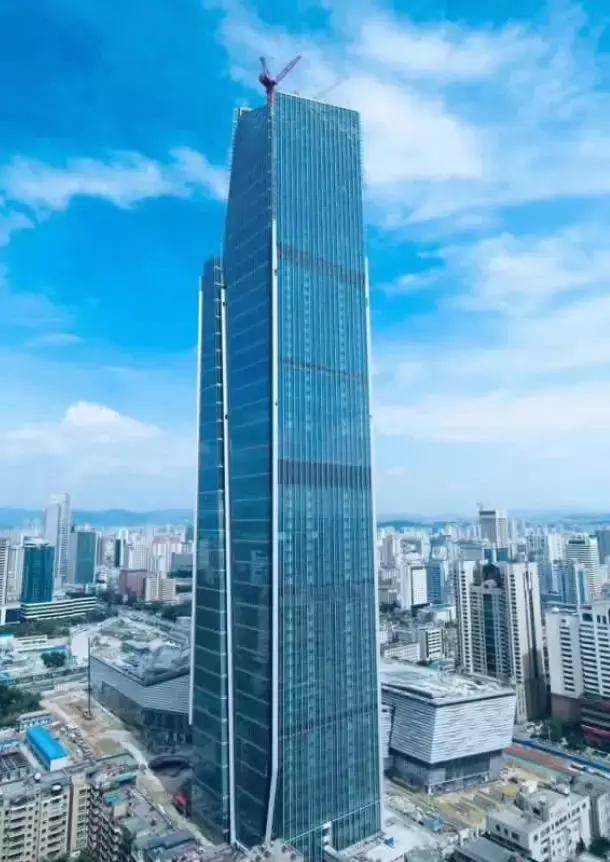 66层350米高！昆明第一高楼即将开放，市中心再添一处打卡地